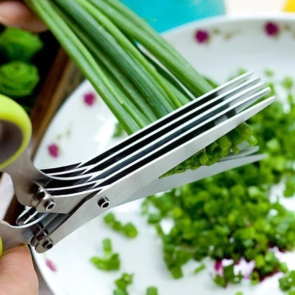 Plus Blade Sharpener - Salad Chopper Food Cutting Scissors - Easy Cut Smart  Cutter - A Clever Gift - Kitchen Parts America